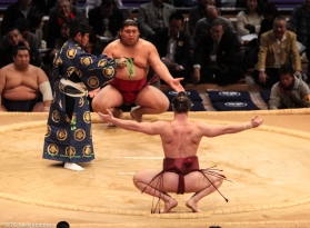 Juryou Rikishi sumo match, Fukuoka Kokusai